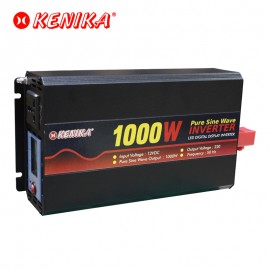 PSWD 1000-12 Power Inverter 12DC TO 220V AC 1000W Pure Sine Wave with Display