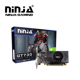 Ninja VGA Card Gaming NVIDIA GT 730 4GB GDDR3 128Bit