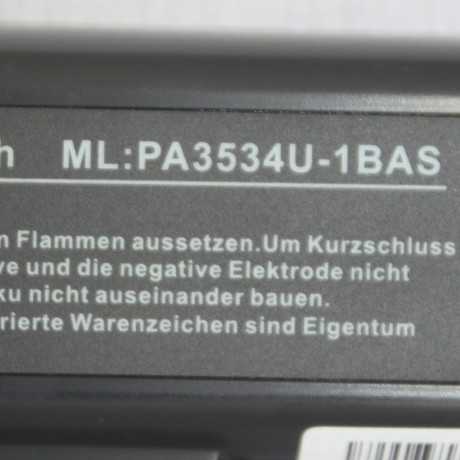 Baterai NoteBook TOSHIBA PA3534 PA3535 PA3781 PA3534U-1BRS PA3535U-1BAS Series