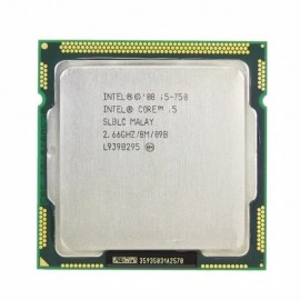 PROCESSOR INTEL Core i5-750 / 2.66 GHz / 1156 -W/O FAN