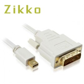 Cable ZIKKO ZK-B032 Cable Mini DP Male To DVI Male 1.8M