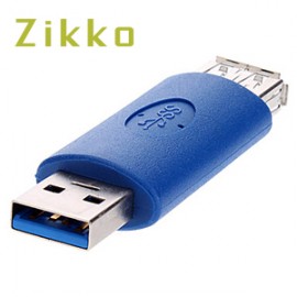 Adapter ZIKKO ZK-B161 Adapter USB 3.0 A Male To USB 3.0 A Female